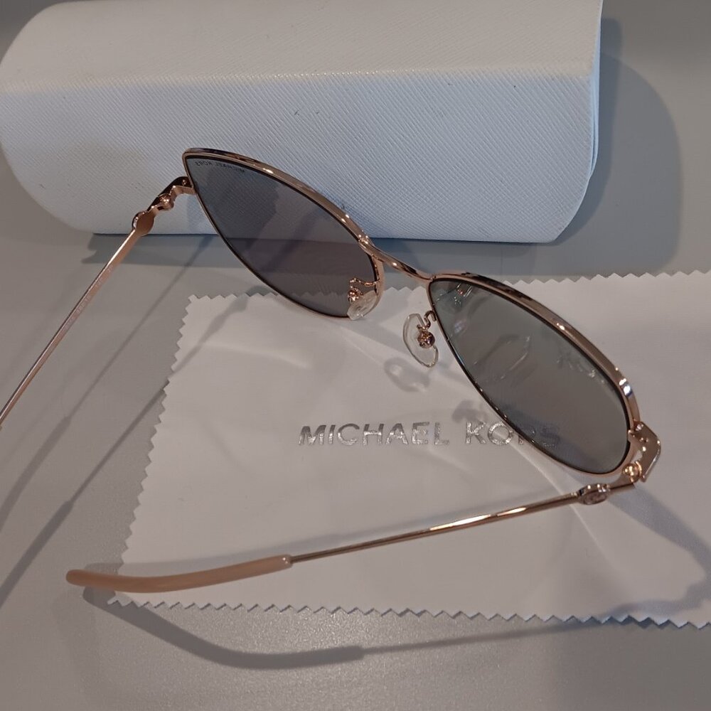 Michael Kors MK1062 La Paz Women's Polarized Sunglasses Rose Gold - Picture 5 of 7